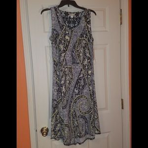 NWT World Unity Black and Yellow Dress